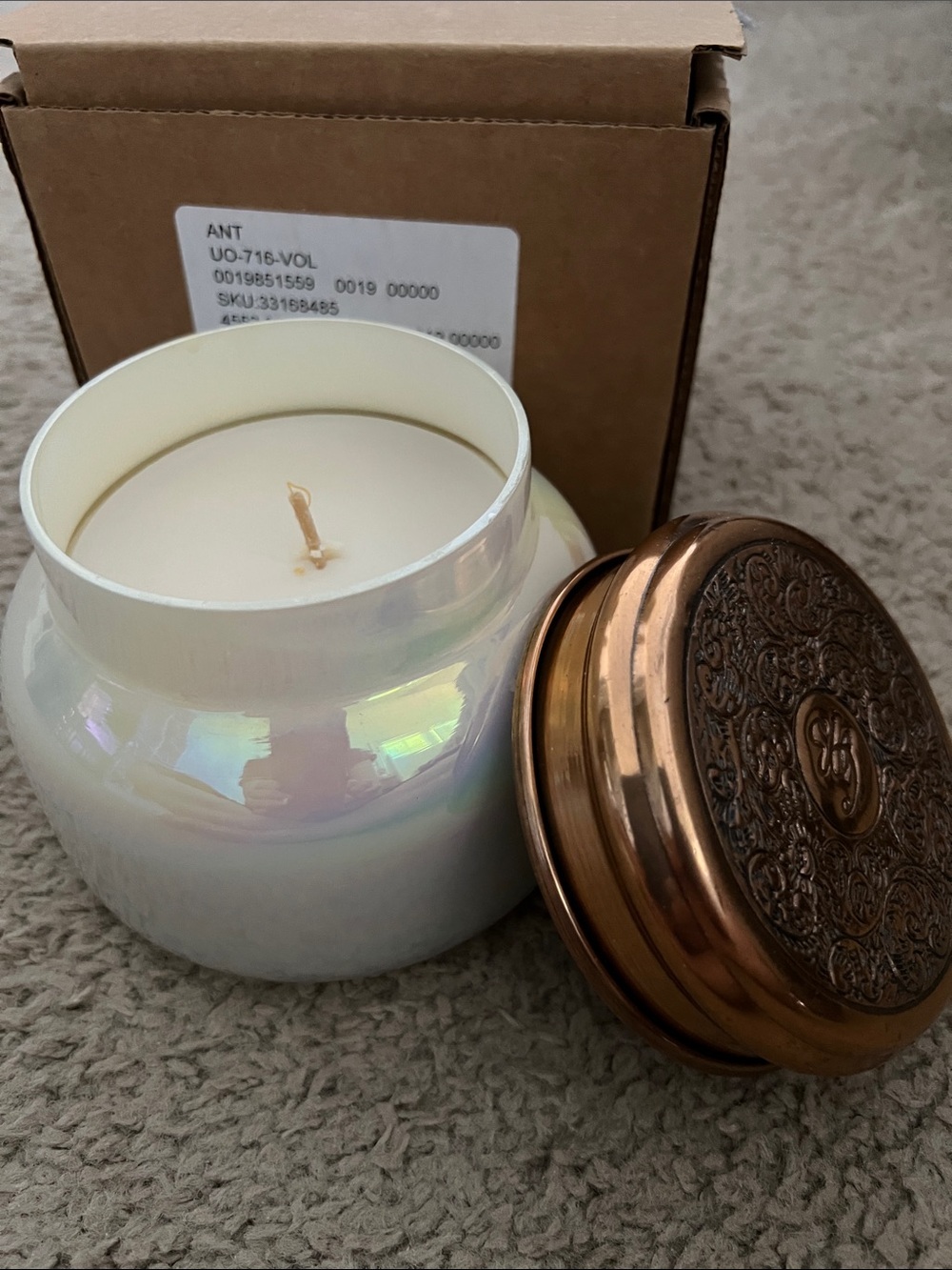 Anthropologie Capri Blue Candle NEW with box